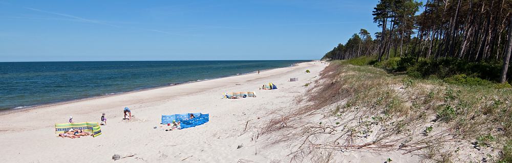 Lato w Rusinowie, plaża